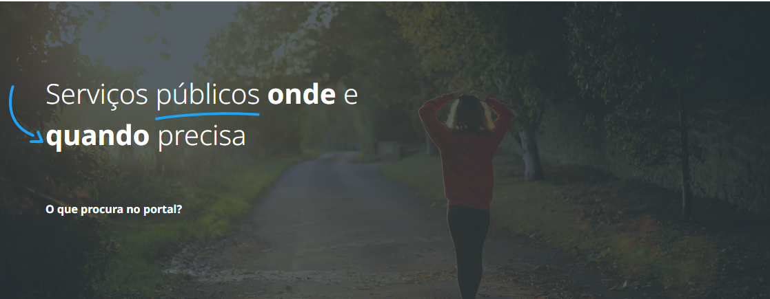 Serviços públicos onde e quando precisa
